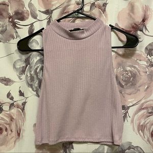 Lavender forever 21 crop top!
